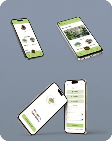 App showcase on phone